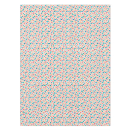 Niedlich-beige-türkisfarbener Schmetterling Tischdecke