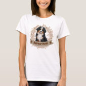 Niedlich Berner Mama Bernese Mountain Dog T - Shir T-Shirt (Vorderseite)