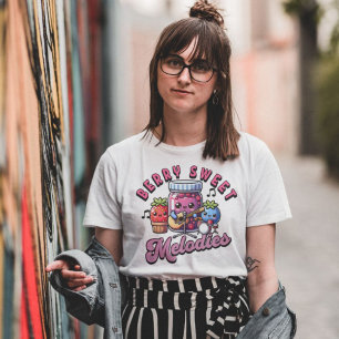 Niedlich Berries Jamming Sweet Melodies T-Shirt
