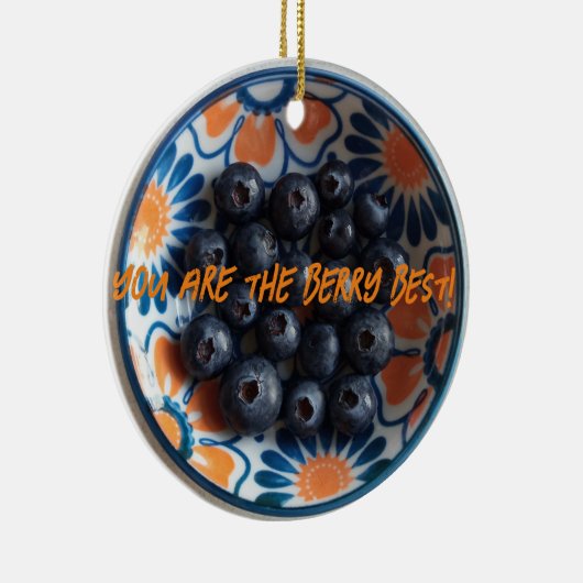 Niedlich Berry Best Keramik Ornament (Rechts)