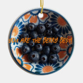 Niedlich Berry Best Keramik Ornament (Vorne)