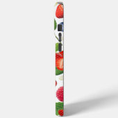 Niedlich Berry Collage Phone Case - Strawberry, Bl (Rückseite / Links)