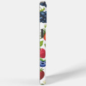 Niedlich Berry Collage Phone Case - Strawberry, Bl (Rückseite / Rechts)