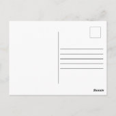 Niedlich Berry First Birthday Blueberry Vielen Dan Postkarte (Rückseite)