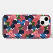 Niedlich Berry Gemustert iPhone Hülle (Rückseite (Horizontal))
