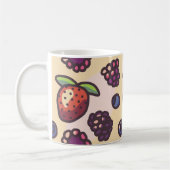 Niedlich Berry Pattern Kaffeetasse (Links)