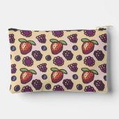 Niedlich Berry Pattern Zubehörtasche (Rückseite)