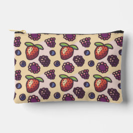 Niedlich Berry Pattern Zubehörtasche