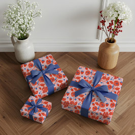 Niedlich Berry Sweet Strawberry Blueberry Babydusc Geschenkpapier