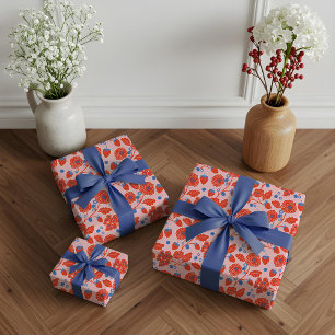 Niedlich Berry Sweet Strawberry Blueberry Babydusc Geschenkpapier