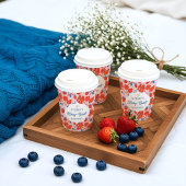 Niedlich Berry Sweet Strawberry Blueberry Babydusc Pappbecher