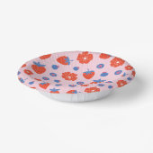 Niedlich Berry Sweet Strawberry Blueberry Babydusc Pappteller (Gewinkelt)