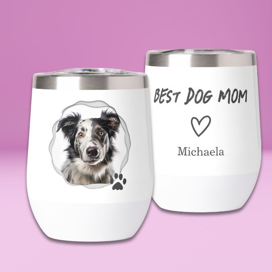 Niedlich Best Dog Mama Personalisiertes Foto