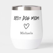 Niedlich Best Dog Mama Personalisiertes Foto (Rückseite)