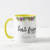 Niedlich Best Friends Forever BESTE FREUNDIN Custo Tasse (Links)