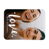 Niedlich Best Friends Liebe Foto Keepake Magnet (Horizontal)