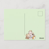 Niedlich Best Friends Postcard Postkarte (Rückseite)