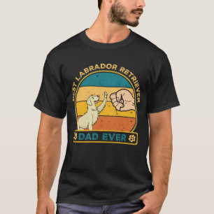 Niedlich Best Labrador Retriever Vater Dog T-Shirt