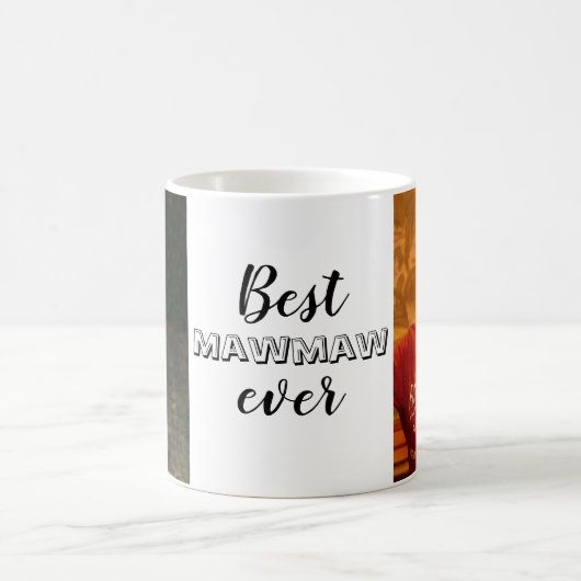 Niedlich Best Mamaw je Custom Foto Kaffeetasse (Mittel)