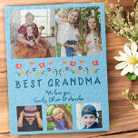 Niedlich Best Oma Blume Blumenfamilien Foto Puzzle<br><div class="desc">Niedlich Beste Oma Blume Blumenfamilie 5 Fotos Puzzle. Handgezeichnet Blume und 5 Fotos. Erstellen Sie Ihre eigene personalisierte Geschenkidee für eine Großmutter zum Muttertag,  Geburtstag oder Weihnachten.</div>