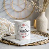 Niedlich Best Oma je Floral Coffee Tasse