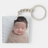 Niedlich Best Oma Mamaw Gigi etc Foto Schlüsselanhänger (Rückseite)