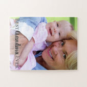 Niedlich Best Oma Mamaw Nana Ever Foto Puzzle (Horizontal)