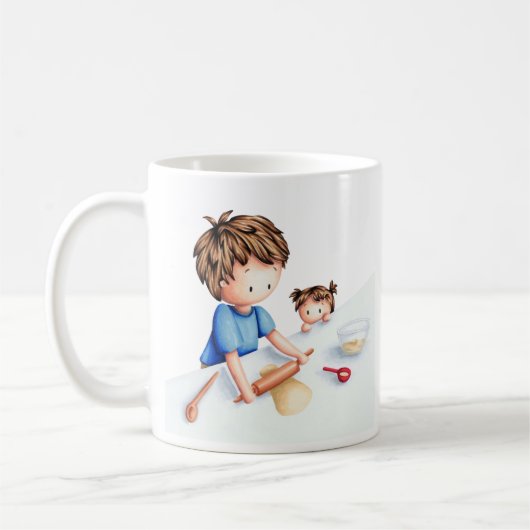 Niedlich Best Vater Daughter Kaffeetasse (Links)