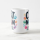 Niedlich Beste Cat Mama je Kaffeetasse (Mittel)