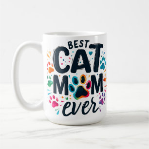 Niedlich Beste Cat Mama je Kaffeetasse