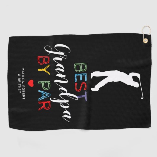 Niedlich Bestes Opa per Pay Golf Handtuch (Horizontal)