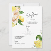 Niedlich, bevor die Mama mich aus der Kinderdusche Einladung (Vorderseite)