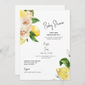 Niedlich, bevor die Mama mich aus der Kinderdusche Einladung (Vorne/Hinten)