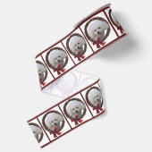 Niedlich Bichon Christmas Merry Ripsband (Rückseite)
