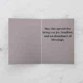 Niedlich Bichon Frisé Birthday Karte (Innenseite)