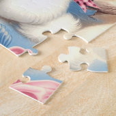 Niedlich Bichon Frisé Seamless Puzzle (Seite)