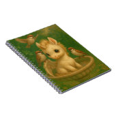 Niedlich, Big mit Augen, Baby Unisus, Pegasus unic Notizblock (Rechte Seite)