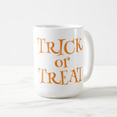 Niedlich Big Mit Augen Halloween Hexe | Trick oder Kaffeetasse (VorderseiteRechts)