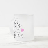 Niedlich Big Sister Mattglastasse (Vorderseite Links)