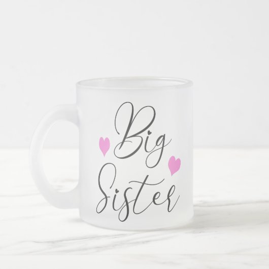 Niedlich Big Sister Mattglastasse (Links)