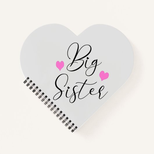 Niedlich Big Sister Notizblock (Vorderseite)