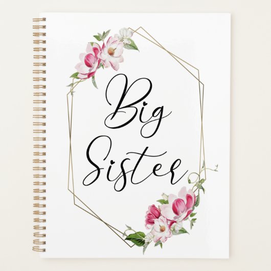Niedlich Big Sister Planer (Vorderseite)
