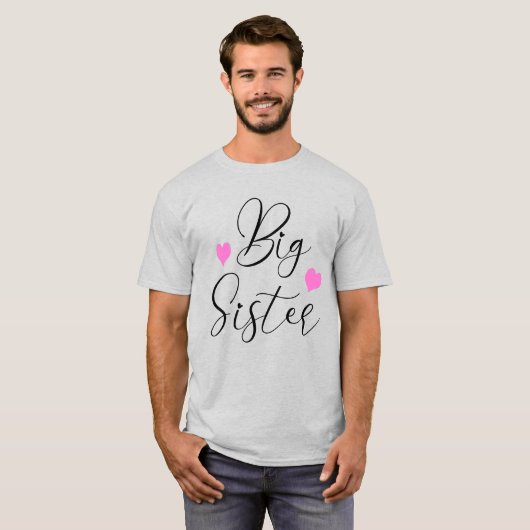 Niedlich Big Sister T-Shirt (Vorne ganz)
