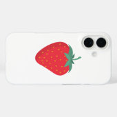 Niedlich Big Strawberry iPhone 16 Fall Case-Mate iPhone Hülle (Rückseite (Horizontal))