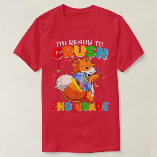 Niedlich bin ich bereit, den zweiten Studiengang z T-Shirt (Design vorne)