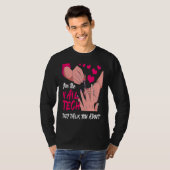 Niedlich bin ich der Nageltechniker, den sie dir ü T-Shirt (Vorne ganz)