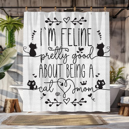 Niedlich bin ich ein hübsch guter Freund, wenn ich Duschvorhang