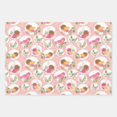 Niedlich Bird Baby Dusche Geschenkpapier Set (Vorderseite)