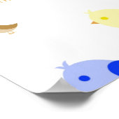 Niedlich Bird Poster (Ecke)