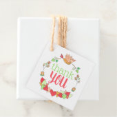 Niedlich Bird Vielen Dank Geschenkanhänger (Beispiel)